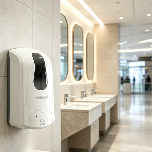 Smarlean Public Toilet Liquid Soap Dispenser Supplier丨Commercial Soap & Hygiene Dispenser