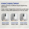 Smarlean Factory OEM Wall Mount Commercial Healthcare Touchless Sensor Hand Liquid Foam Soap Dispenser Automatic