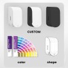 Precision White Manual Wall Hand Soap Dispenser | Controlled Dose H5 Commercial Dispenser