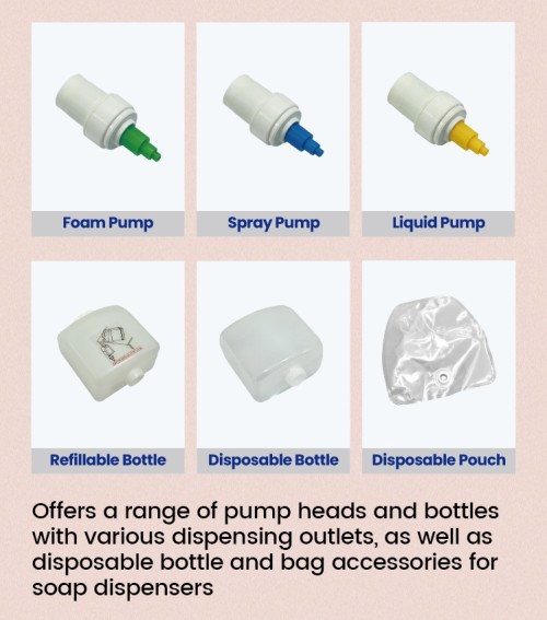 Wall Mounted Manual Liquid Soap Dispenser Supplier | Commercial Public Washroom Use