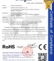 Automatic soap dispenser ROHS certificate