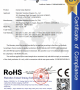 Manual soap dispenser ROHS certificate