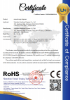 Manual soap dispenser ROHS certificate