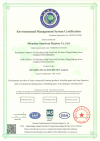 Environmental Management System Certificate — GB/T 24001-2016 / ISO 14001:2015