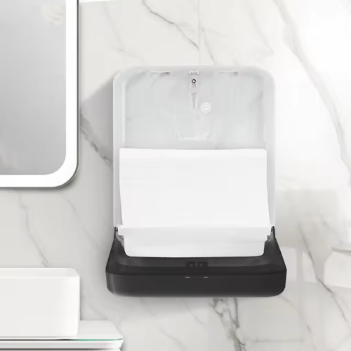 Smarlean GF1 Multifold Paper Towel Dispenser | Commercial Wall Mounted Hand Towel Holder