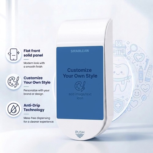 High-Capacity 1000ml Commercial Soap Dispenser Supplier | H5 Manual Wall Mounted