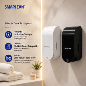 High-Capacity 1000ml Commercial Soap Dispenser Supplier | H5 Manual Wall Mounted