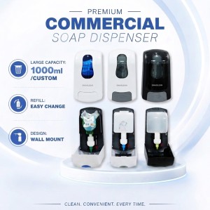 Wholesale Wall Mounted Manual Foam Liquid Soap Dispenser | Commercial Hygiene Supplier