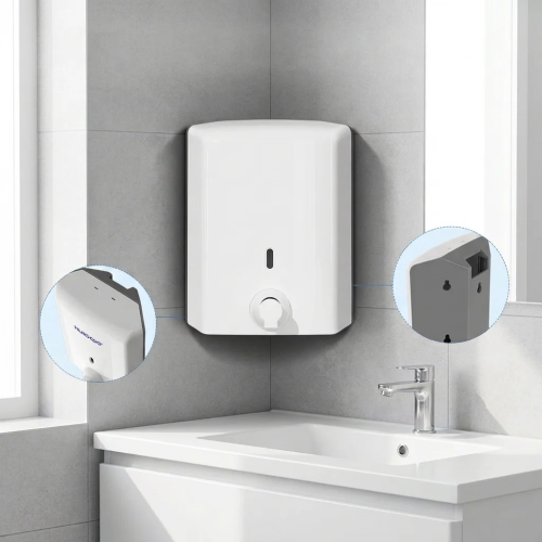 Smarlean H6 Commercial Foaming Hand Soap Container, Manual Hand Soap Dispenser Wholesale Supplier