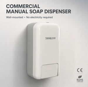 Wholesale Wall Mounted Commercial Manual Soap Dispenser 1000ml | Smarlean