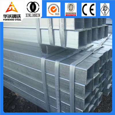 Tianjin welded pre galvanized square structure steel pipe/tube