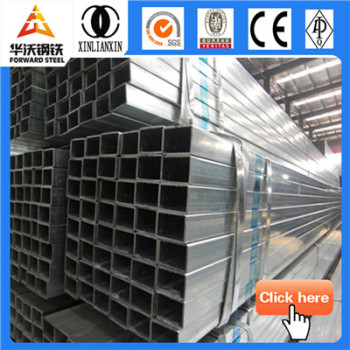galvanized square tubing suppliers in Tianjin