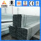 Q235 Material high quality 8x8 galvanized carbon steel tube