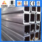 Hot Dip Galvanized iron Pipe rectangular steel tube sizes q235