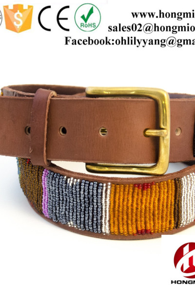 Classic Handmade Kenyan Custom Beaded Belts