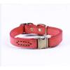Hongmioo Custom Fashion Genuine Leather Dog Collar and Leash with Cobra Buckle