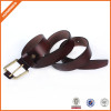 Vintage Full Grain Leather Belt Genuine Leather Belt With Prong Buckle For Men