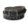 Brown Black Men's Belt Genuine Leather Can Be Adjustable With Pin Buckle