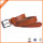 Hotsale Brown Leather Wide Waist Belt for Women With Prong Buckle