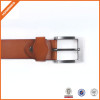 Hotsale Brown Leather Wide Waist Belt for Women With Prong Buckle