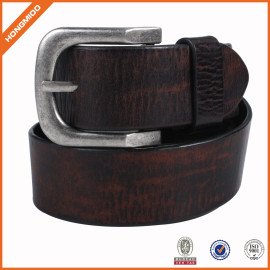 Competitive Price Genuine Men Leather Belt With Pin Buckle For Jeans