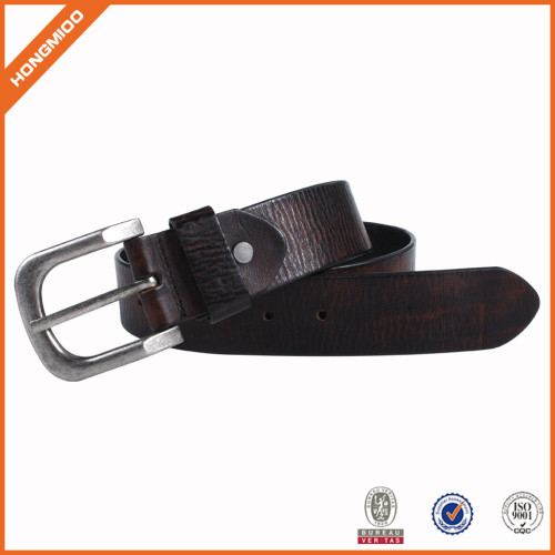 Competitive Price Genuine Men Leather Belt With Pin Buckle For Jeans