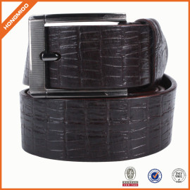 New Good Design Full Grain Black Leather Belt For Boys