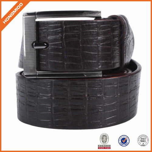 New Good Design Full Grain Black Leather Belt For Boys