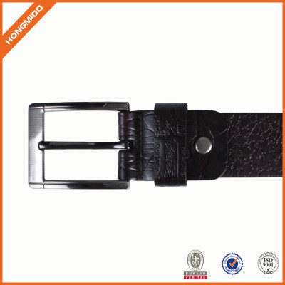 New Good Design Full Grain Black Leather Belt For Boys