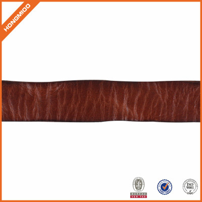 Women Casual Dress Belt Fashion Leather Belt With O Ring Buckle For Jeans Pants