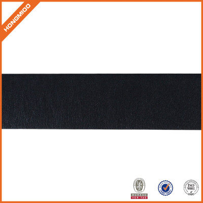 Men's 100% Leather Jeans Belt with Stitch Design and Prong Buckle