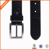 Black Waist Belt PU Leather Casual Belt With Single Prong Buckle
