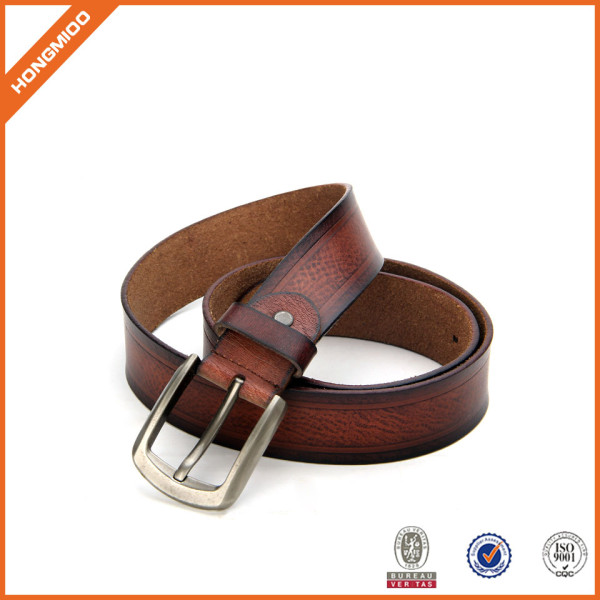 Topest Quality Mens Brown Genuine Leather Belt For Women Dress