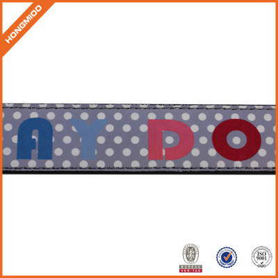 Cartoon Printting Leather Belt With Single Prong Buckle FOr Women