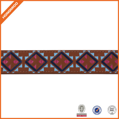 Genuine Leather Belt With Special Printting Pattern Leisure Leather Belt For Men