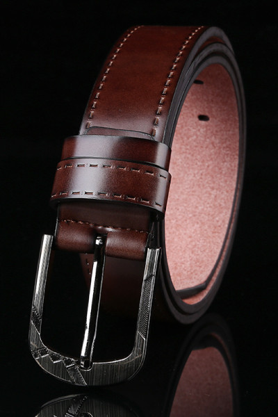 Spilt Leather Belt Mens Genuine Leather Belts For Jeans