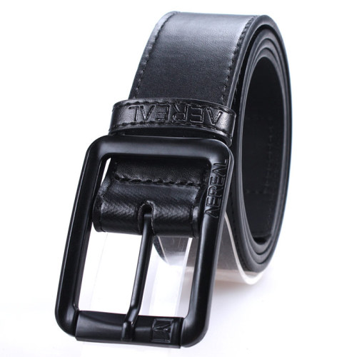 Factory Oem Mens Black Leather Belt