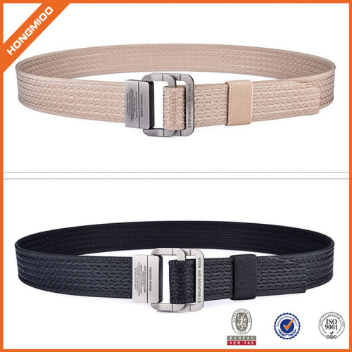 Men's Comfortable Stripe Fabric Waist Belt For Golf