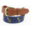 Factory OEM Multi Colors Elastic Golf Sport Needlepoint Belt