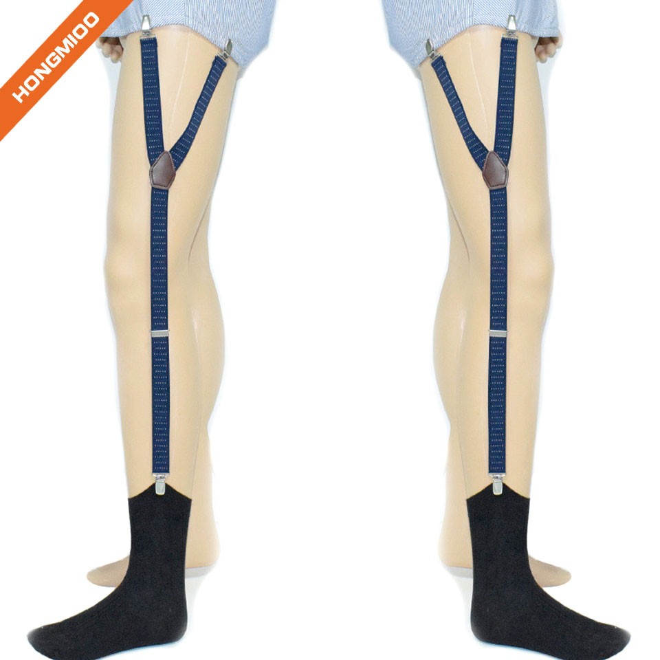 Shirt Stays for Men Adjustable Elastic Military Shirt Stay Holder With