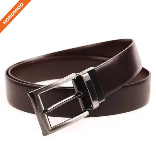 Comfortable Belt Men's Genuine Leather Dress Belt Reversible Belt