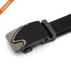 Customized Size Strap Men's Leather Ratchet Belt With Automatic Buckle