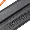Adjustable Men's Split Leather Belt Automatic Slide Buckle