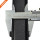 Adjustable Men's Split Leather Belt Automatic Slide Buckle