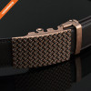 Hongmioo TB1492 Classic Antique Automatic Buckle Mens Ratchet Black Brown Belt
