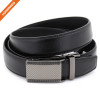 Hongmioo TB 1475 Slide Buckle Genuine Leather Ratchet Men's Business Dress Belt