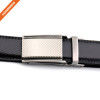 Hongmioo TB 1475 Slide Buckle Genuine Leather Ratchet Men's Business Dress Belt
