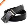 Hongmioo TB 1479 Split Leather Automatic Ratchet Men's Business Leather Belt