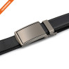 Hongmioo TB 1236 Comfort Click Slide Ratchet Buckle Split Leather Men's Belt