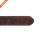 Hongmioo HT-013 Brass Buckle Dark Brown Full Grain Leather Leisure Belt